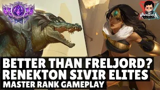 THIS MIGHT BE RENEKTON'S BEST DECK! Renekton Sivir Elites | Legends of Runeterra Deck Master Rank