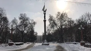 Тернопіль засипало снігом. Зима-2021