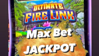 Ultimate Fire Link $20 MAX bet bonus JACKPOT HANDPAY!