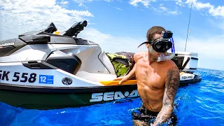 I Bought My Dad His DREAM JETSKI Amazing Clear Water Catch & Cook - Ep 166