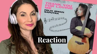 "Thank you For Loving Me!" Bon Jovi Cover Song by FELIX IRWAN Reaction