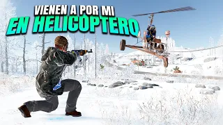 VIENEN a por mi con el HELI y los REVIENTO - RUST - Gameplay español