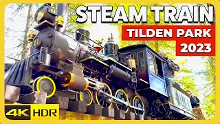 2023 Steam Train Redwood Valley Railway Tilden Park east of San Francisco 4K HDR #vacation #travel