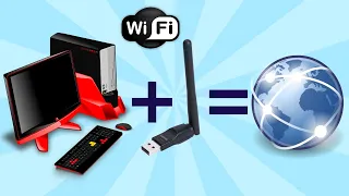 Как подключить компьютер к интернету через wi-fi usb адаптер