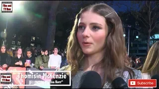 Thomasin McKenzie talks working with Taika Waititi at the Jojo Rabbit London Film Festival Premiere