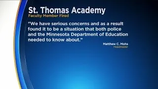 St. Thomas Academy Investigating After Employee Fired