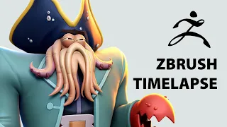 DavyJones | ZBrush Timelapse