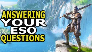 Answering your Burning Questions in ESO Live! Giving Tips and Tricks
