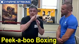 Peekaboo Boxing with Teddy Atlas