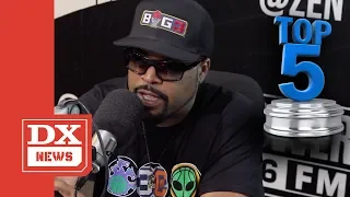 Ice Cube Lists His Top 5 Favorite Rappers Of All Time