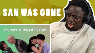 Reacting To ATEEZ Drinking A BIT Too Much