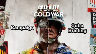 Call of Duty: Black Ops Cold War Campaign - Cuba Briefing