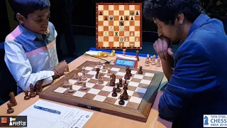 Praggnanandhaa vs Vidit Gujrathi | Tata Steel Chess India Blitz 2018 | Commentary by Sagar Shah