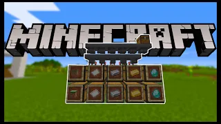Minecraft Návody - Jednoduchá AUTOMATICKÁ TRIEDIČKA na ITEMY