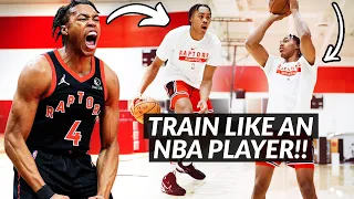 The Basketball Workout That Helped Me Reach The NBA! | Scottie Barnes Vlog's