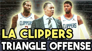 Los Angeles Clippers Triangle Offense Breakdown