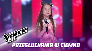 Amelia Zagrodzka - "Co powie tata" - Przesłuchania w ciemno | The Voice Kids Poland 4