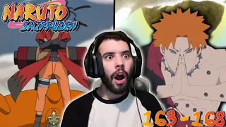 Naruto vs. Pain!! | Naruto Shippuden REACTION!! (163-168)