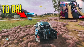 Forza Horizon 4 "Tryb Fortnite" SPOTKAŁEM widza w grze!