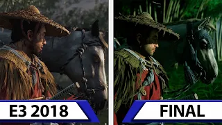 Ghost of Tsushima | E3 2018 Gameplay VS Final Build  | Is There Downgrade?