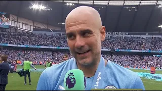Pep Guardiola Post Match Interview | Man City vs Aston Villa 3-2 2022