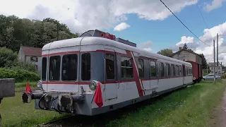 Le train touristique de Toucy ( autorail Picasso, RGP, voiture postales, Du50 )