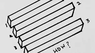 How to draw 3d illusion 😨