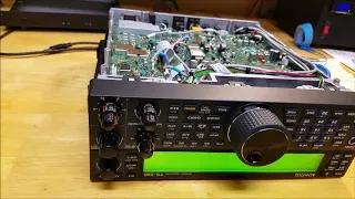 KENWOOD TS-590SG SO-3 TCXO High Stability Oscillator Installation and Frequency Calibration