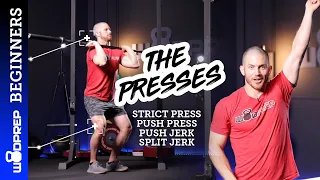 CrossFit Beginner Series: The Presses (Strict, Push, Jerk, Split)