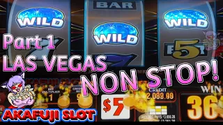 NON STOP! Part1🤩High Limit Slot Jackpots at Venetian Las Vegas 赤富士スロット ラスベガス ベネチアン カジノ ジャックポット！