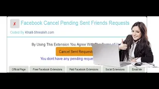 Facebook Cancel Pending Sent Friend Request All At Once