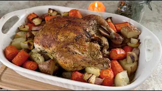 Try This EASY ROAST CHICKEN Recipe! | Home Cooking