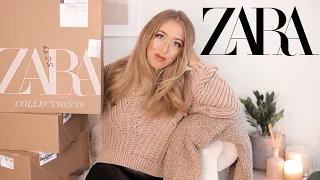 HUGE ZARA FALL/WINTER HAUL & TRY ON 2020