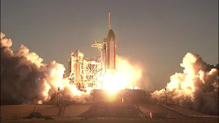 Space Shuttle Discovery launches on mission STS-119