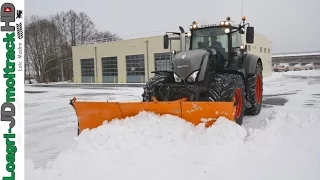 Déneigement 2017 | Fendt 828 S4 Black Beauty !