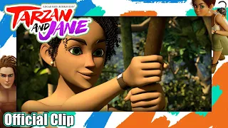 Tarzan & Jane | Official Clip | Jane's First Swing | Amazin' Adventures