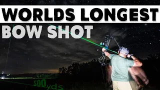 Longest Shot with a Bow (RECORD) Archery Trick Shots | Gould Brothers