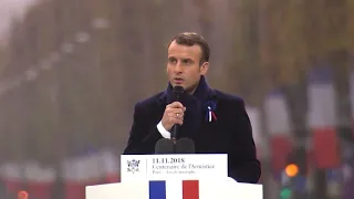 Macron appelliert an Zusammenhalt in der Welt