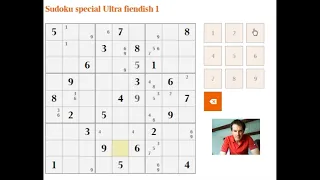 How to solve Ultra Fiendish sudoku - without guessing!