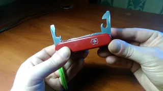 Victorinox Handyman, раскололась накладка,печалька!