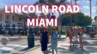 4k Walking Tour Lincoln Road Miami Beach