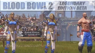 Blood Bowl 2 Legendary Edition Beta Human League vs Elfic Grand Coalition