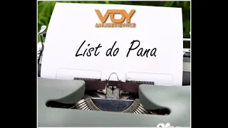 Voy Anuszkiewicz - List do Pana