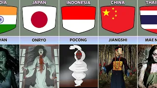 Ghosts From Different Countries