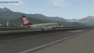 LOWI Innsbruck landing