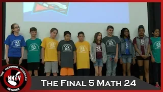 Math 24 Tournament 2018