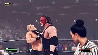 WWE 2K23 - Kane vs Brock Lesnar - No Holds Barred Match - PS5 HD Gameplay