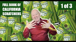 1 of 3 FULL BOOK of Power 10's Scratchers to WIN A COOL $1,000,000