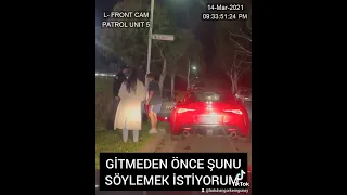 Polis, karısını çevirmede aldatırken yakalarsa