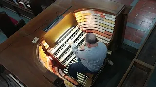 Bach/Virgil Fox: "Now Thank We All Our God" (West Point Cadet Chapel Organ)